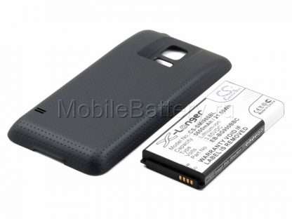 031.90925 Усиленный аккумулятор для Samsung SM-G900F Galaxy S5, черный