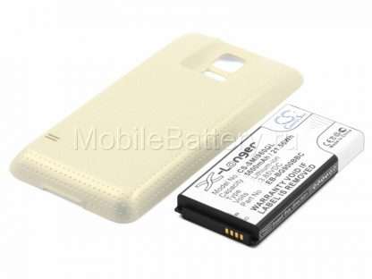 031.90926 Усиленный аккумулятор для Samsung SM-G900F Galaxy S5, золотой