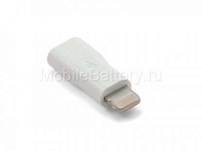 035.01002 Переходник для телефона Apple Lightning to Micro USB (MD820ZM/A)