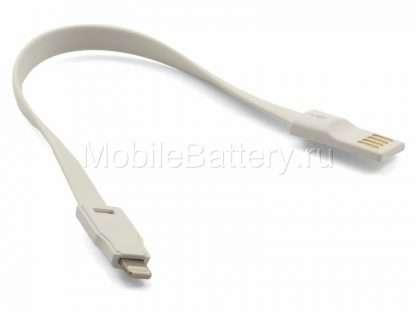 100.01005 Кабель синхронизации USB - Apple Lightning MD818ZM/A (20 см)