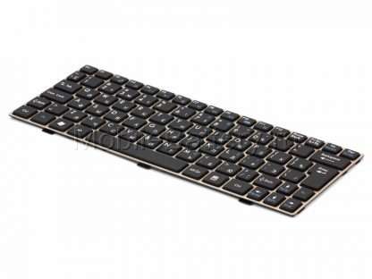 201.00027 Клавиатура для ноутбука MSI S1N-1ERU2B1, V103622AK1, V103622CK1