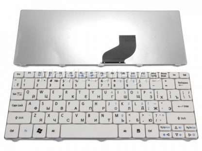 201.00151 Клавиатура для ноутбука Acer KB.I100G.047, V111102AS5 (белая)