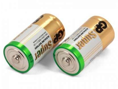 200.01032 Батарейки щелочные GP LR14 (C) Super Alkaline, 1.5V (2 штуки)