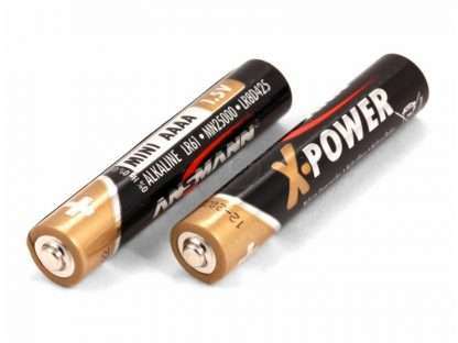 200.01036 Батарейки щелочные ANSMANN LR61 (AAAA) X-Power 1,5V (2 штуки)