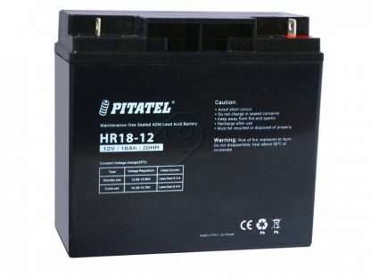 207.00002 Аккумулятор Pitatel BC17-12, HR18-12 (12V, 18000mAh)