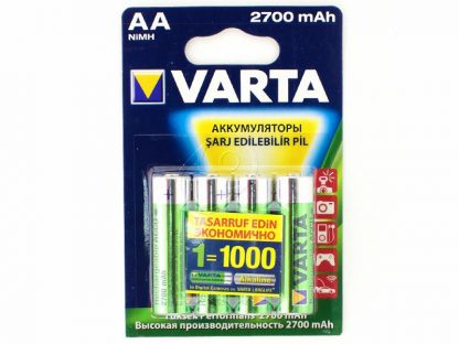 200.01210 Аккумуляторы типа AA VARTA HR06 (комплект 4 штуки) 2700mAh