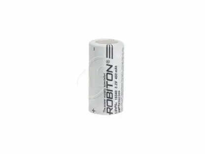 051.90436 Аккумулятор Robiton 16340, CR-123A, CR123 без защиты (450mAh)