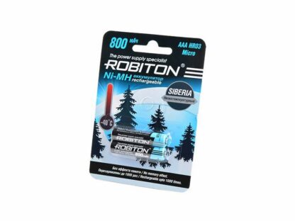 200.01258 Аккумуляторы типа AAA Robiton SIBERIA (комплект 2 штуки) 800mAh