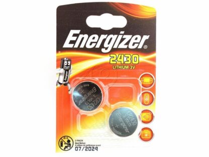 200.01263 Батарейка литиевая Energizer CR2430 (3V) 2 штуки