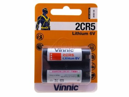 200.01330 Батарейка литиевая Vinnic 2CR5, DL245 Lithium (6V)
