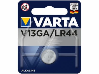 200.01344 Батарейка щелочная VARTA LR44 (LR1154, G13) 1.5V