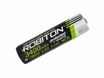 200.01365 Аккумулятор Robiton 18650 (3400mAh) с защитой
