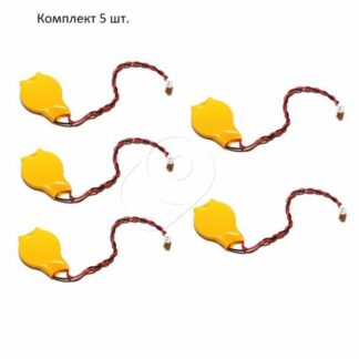 Элемент питания BIOS CR2032W, CR2032-LD (комплект из 5 шт) 2 pin