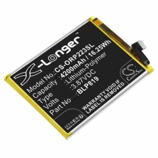 Аккумулятор для телефона OPPO A95 5G, Reno 5, 6 (BLP819)