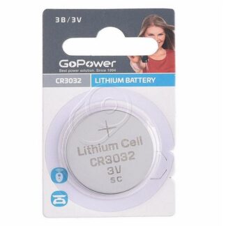 Батарейка литиевая GoPower СR3032 (3V) неперезаряжаемая